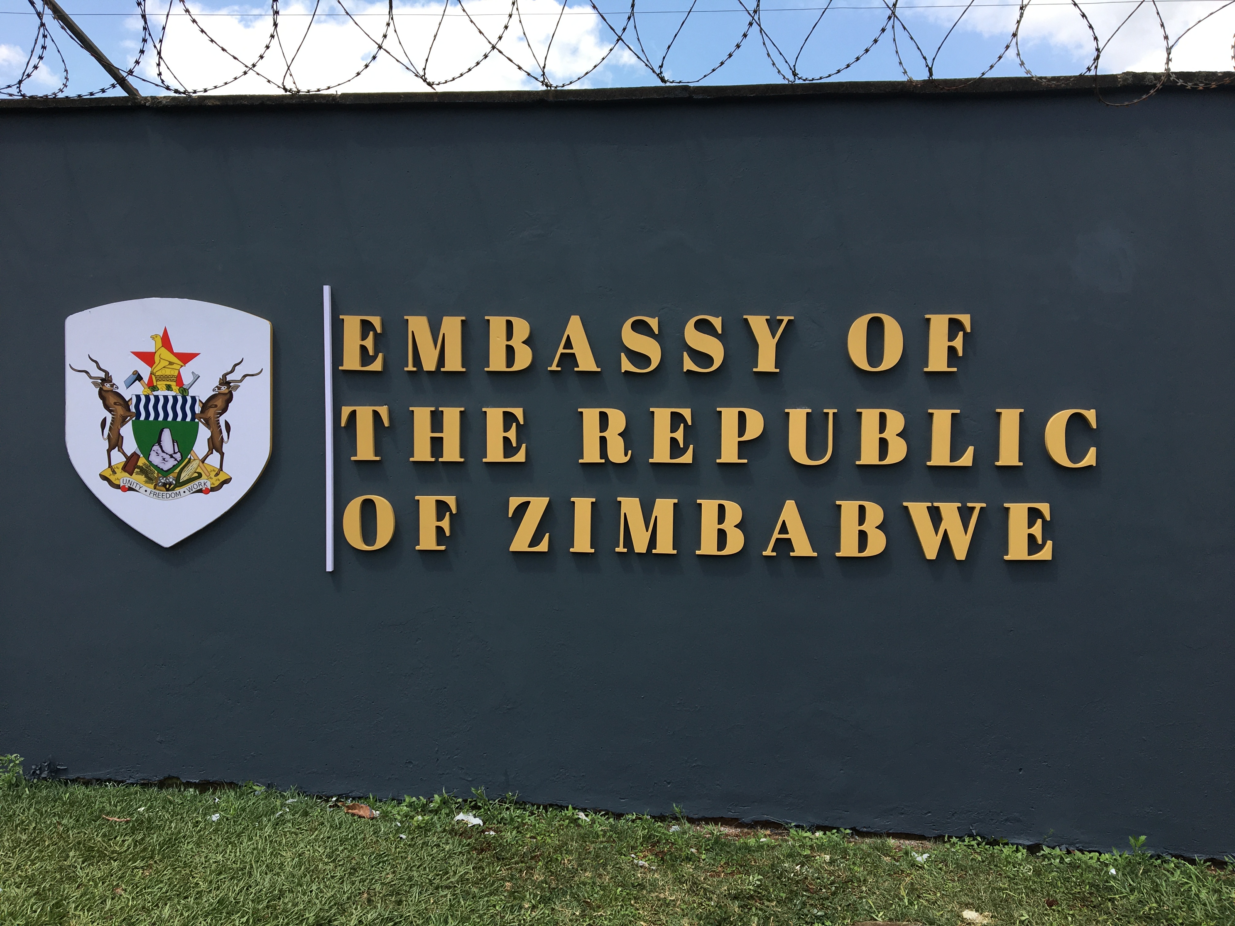 Embassy of Zimbabwe Branding